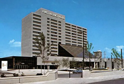 Vintage view from the west
