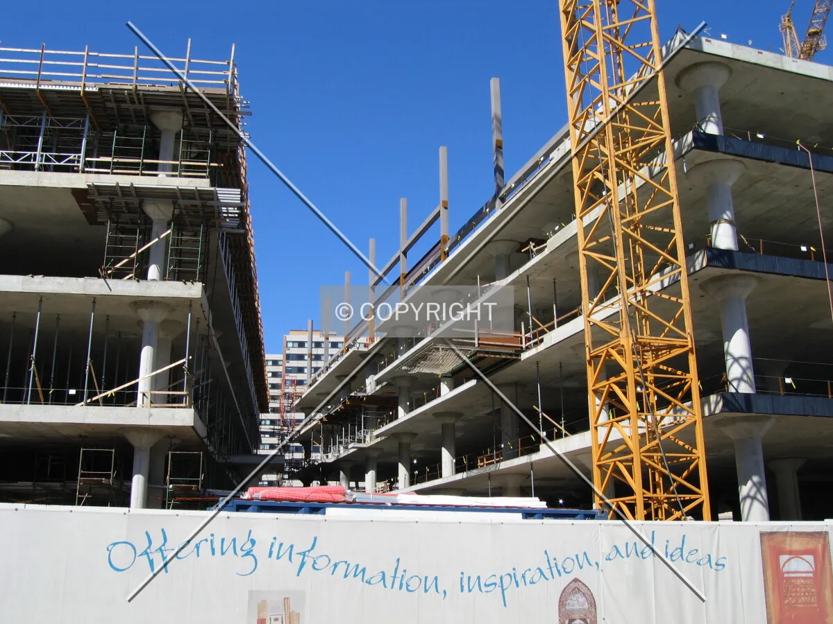 Atrium taking shape at the Nicollet Mall end