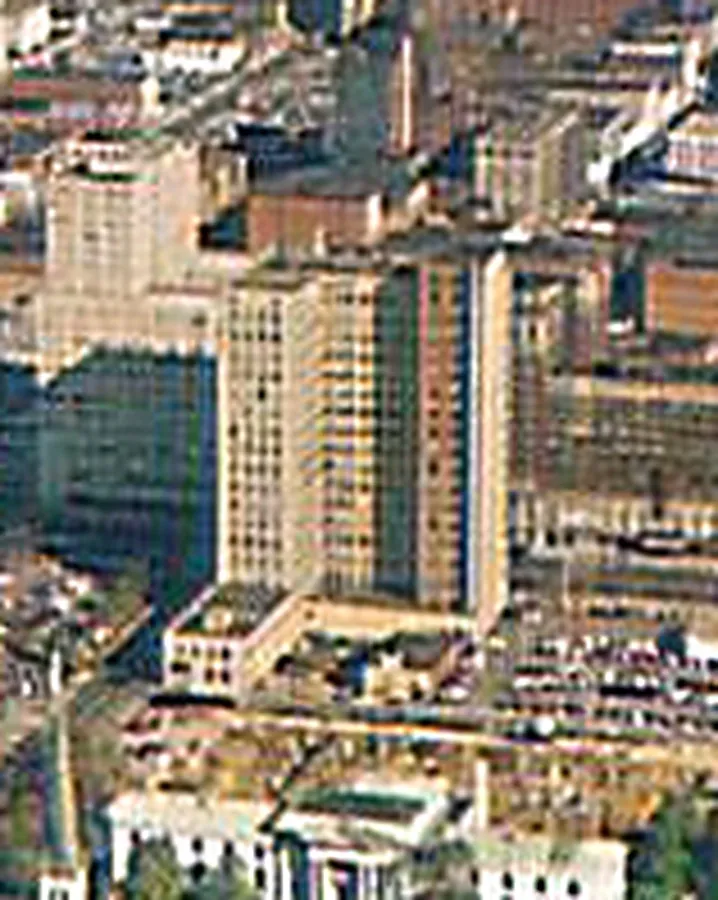 Vintage view from the southeast