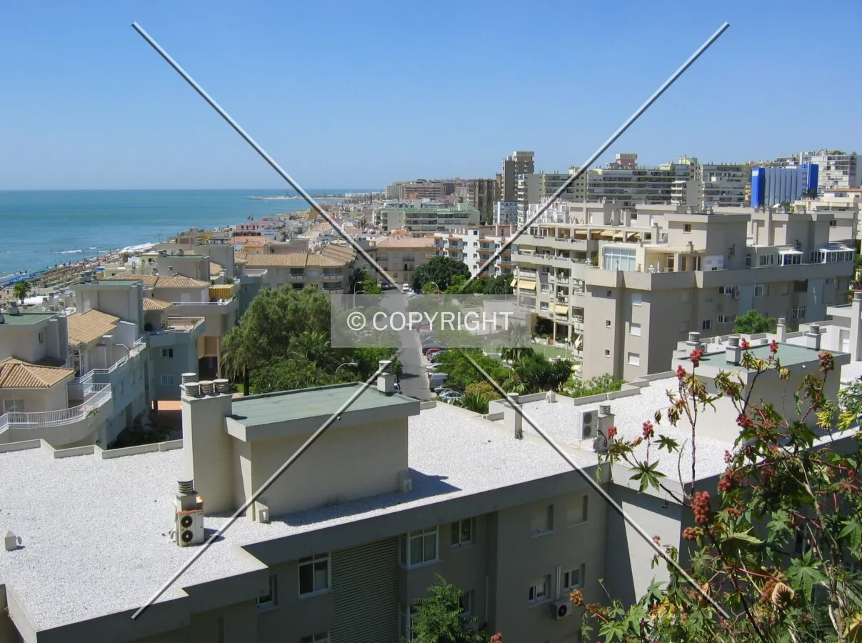 Looking west from Castillo de San Carlos