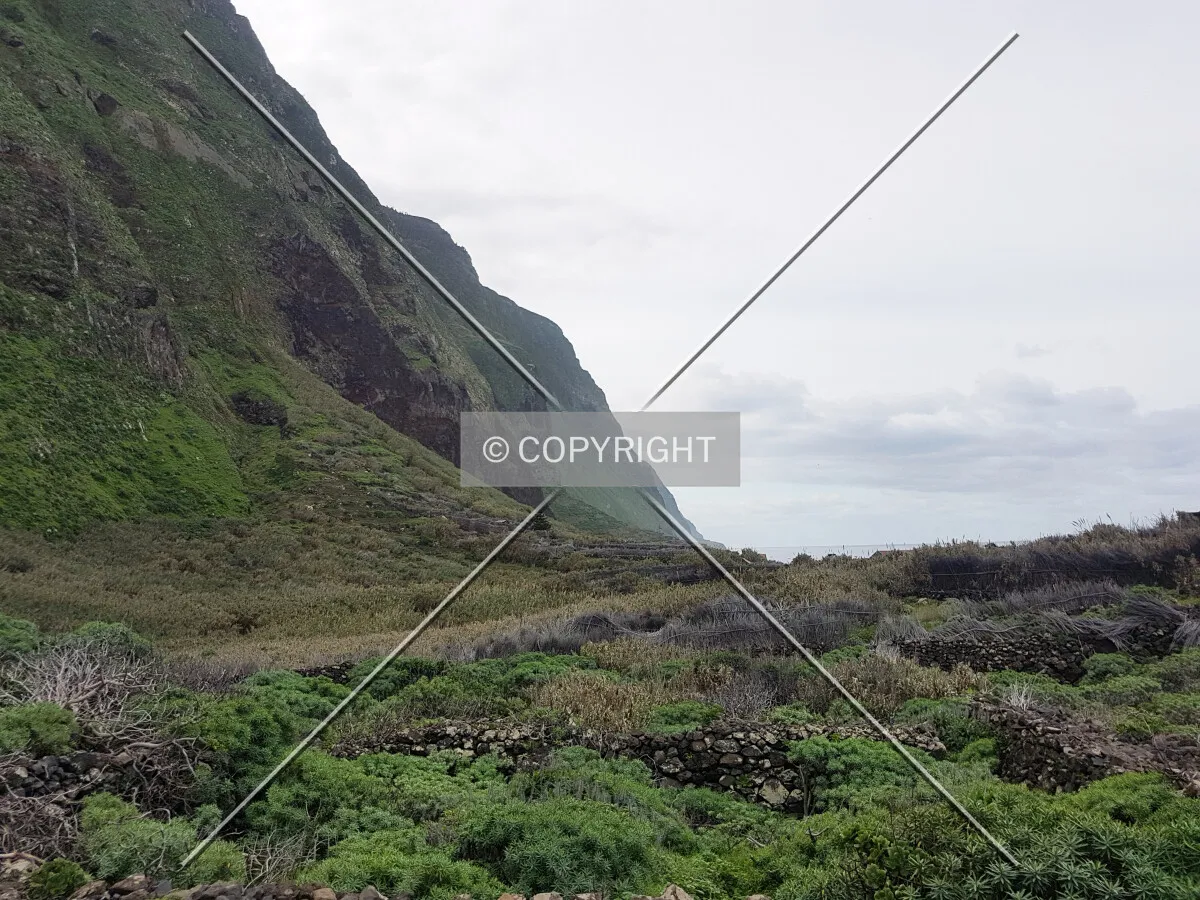 Mountains at the coast