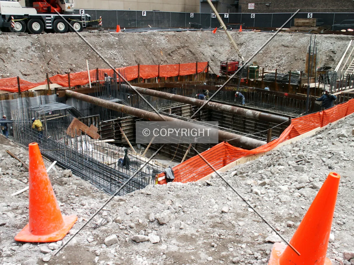 Excavation and shorings