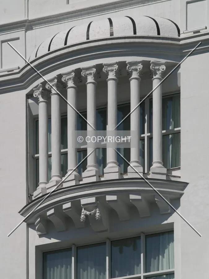 Detail of the tower