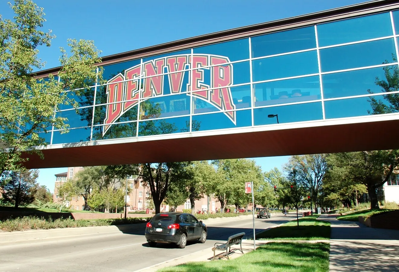 Skybridge over Evans Avenue