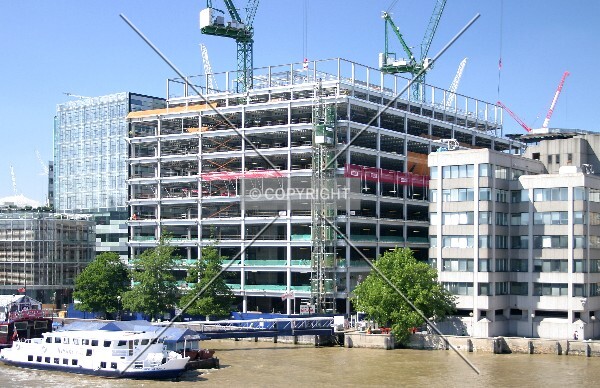 View northwest from London Bridge