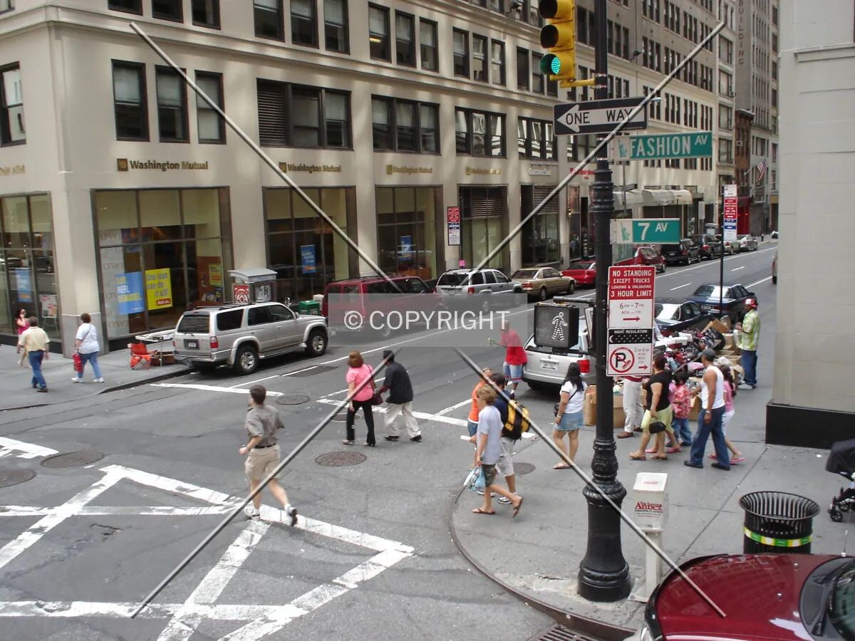 A street corner on 7th Ave