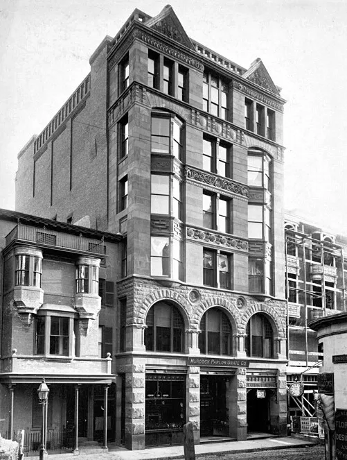 Vintage view from the north