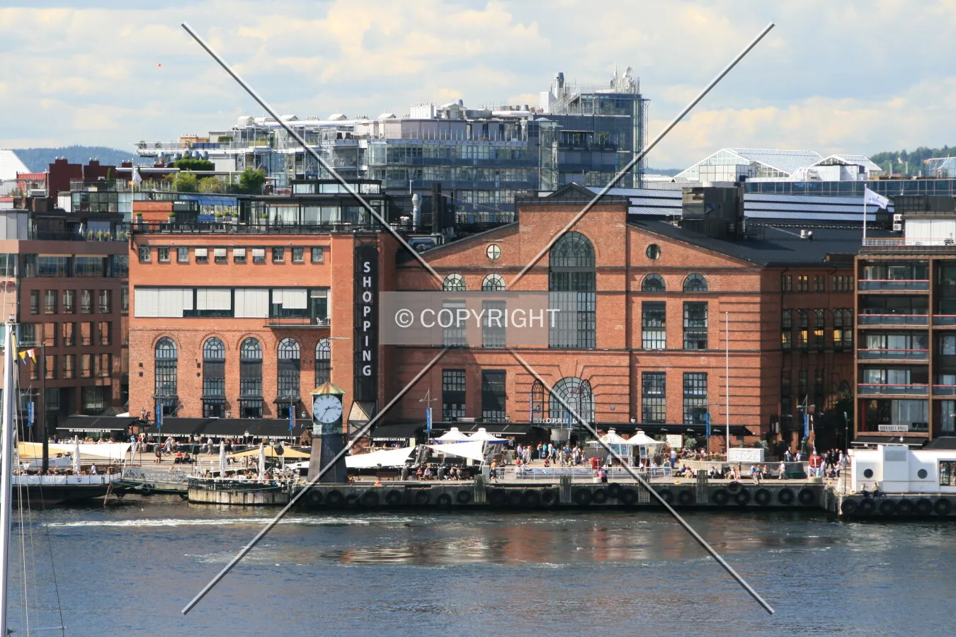 View from Akershus Festning