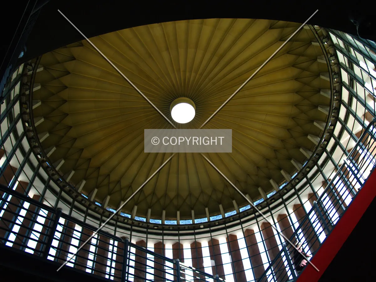 Looking up to the dome