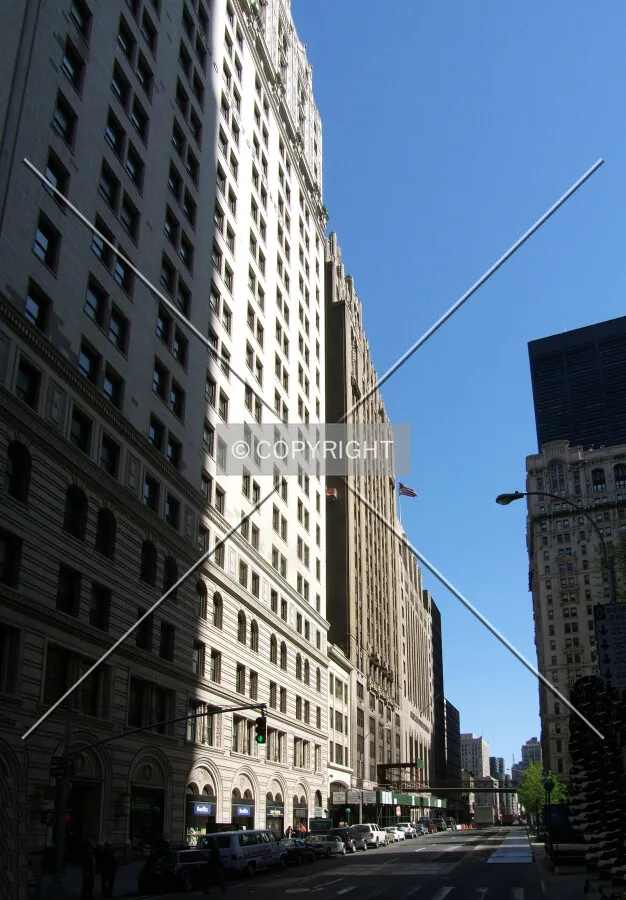 View northeast from Rector Street