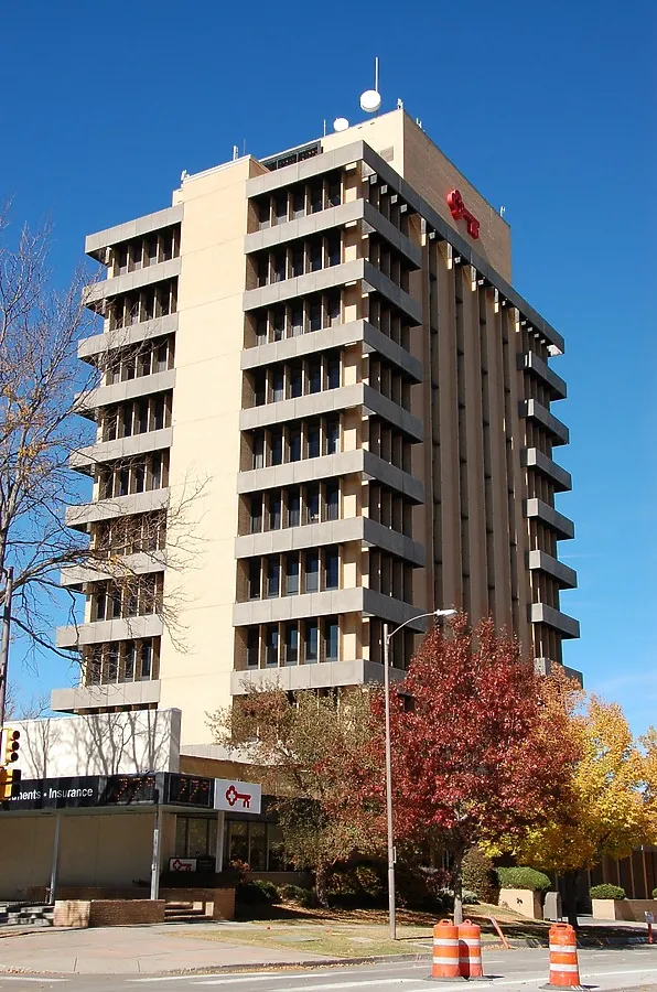 View from the southeast