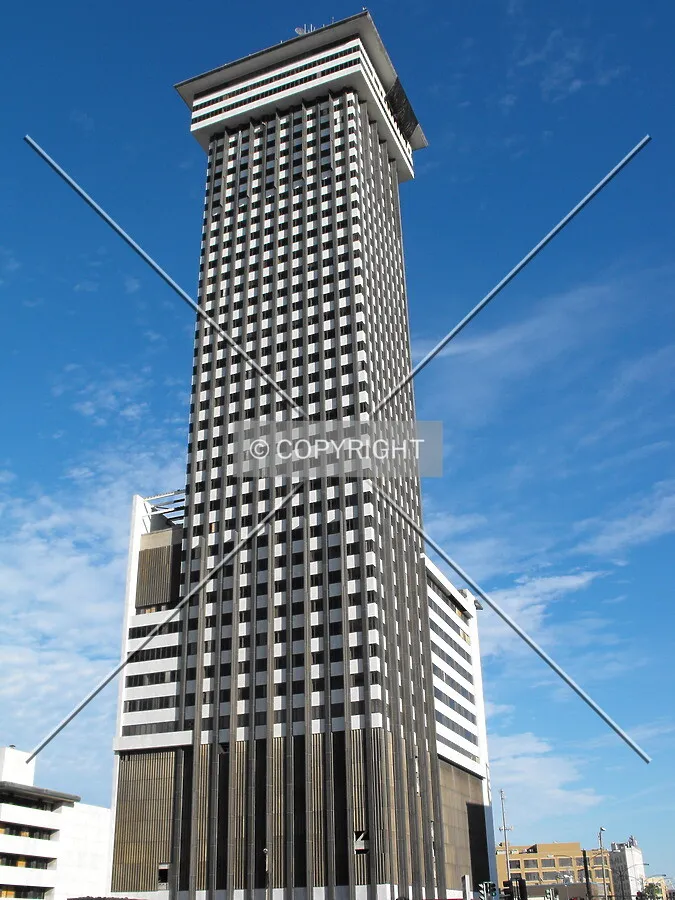 View from Loyola Avenue