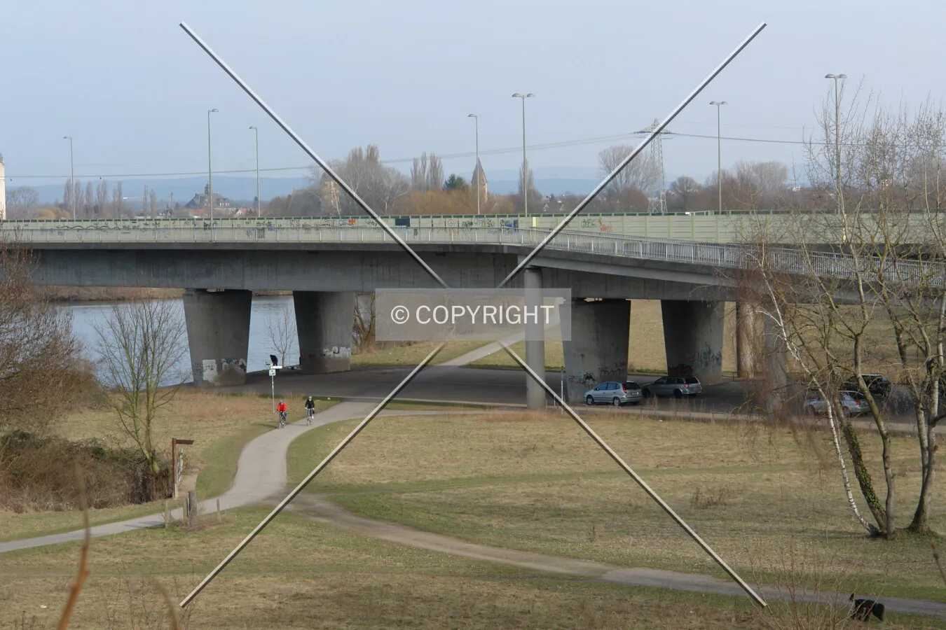 Highway bridge