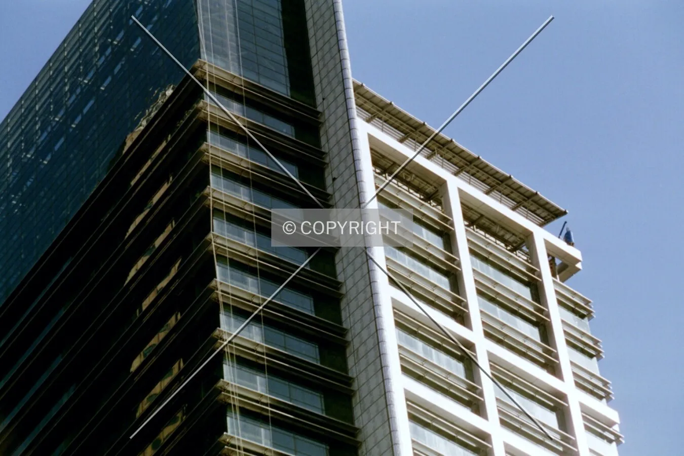Top of the building