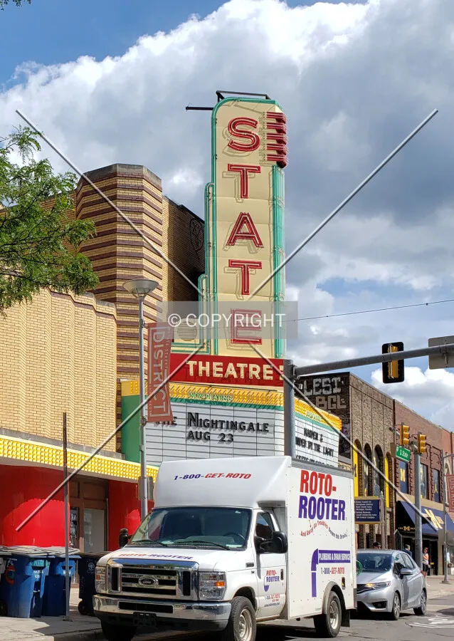 Northwest view; August 10, 2019