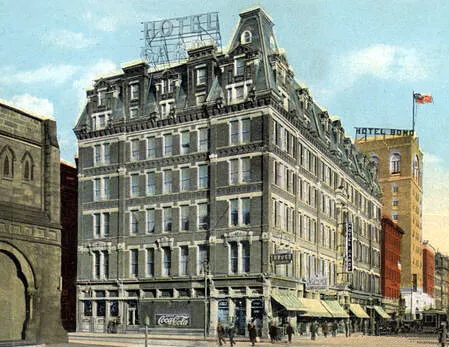 View from the west
