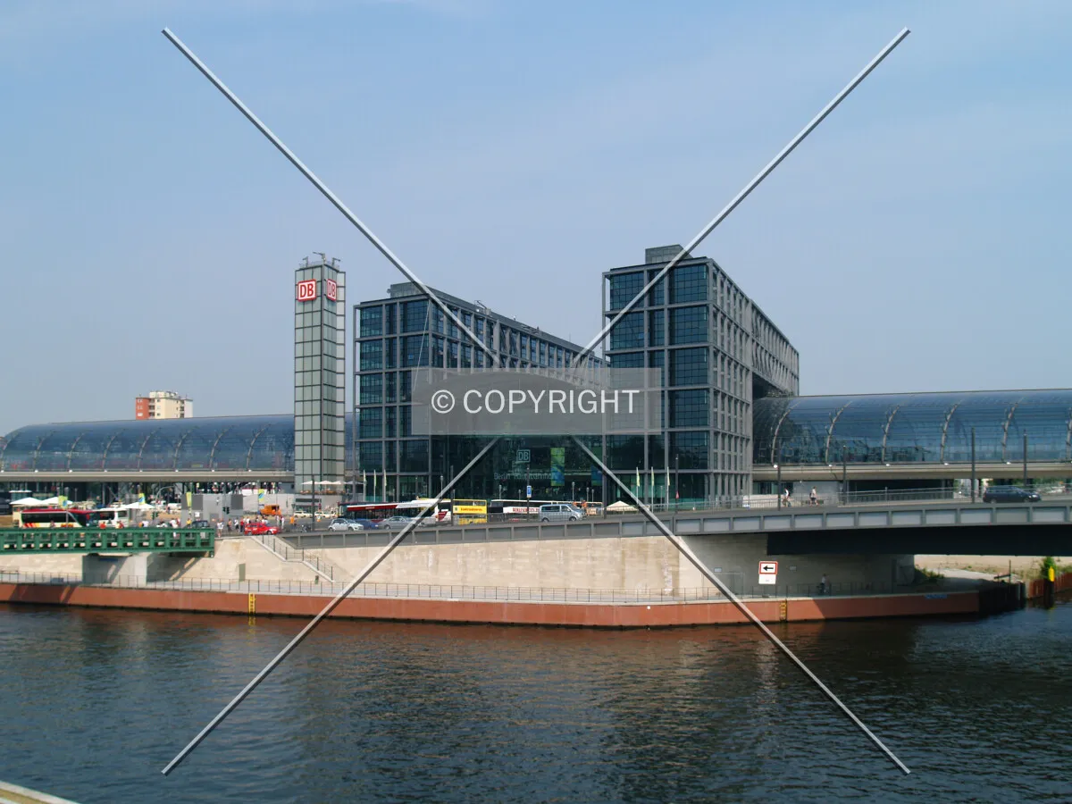 A view from across the Spree river