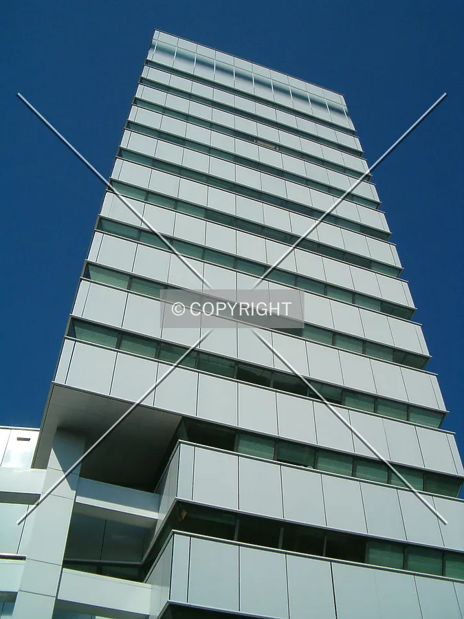 Looking up from the southeast