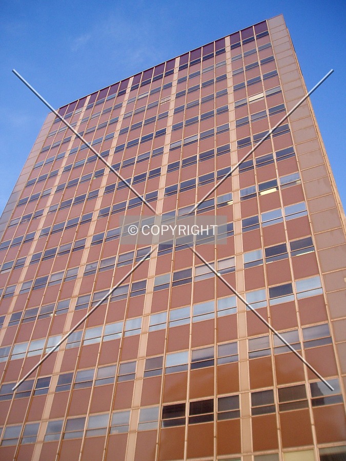 Looking up the south side