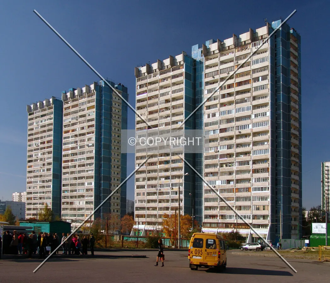 View from Novoyassenevsky Prospekt