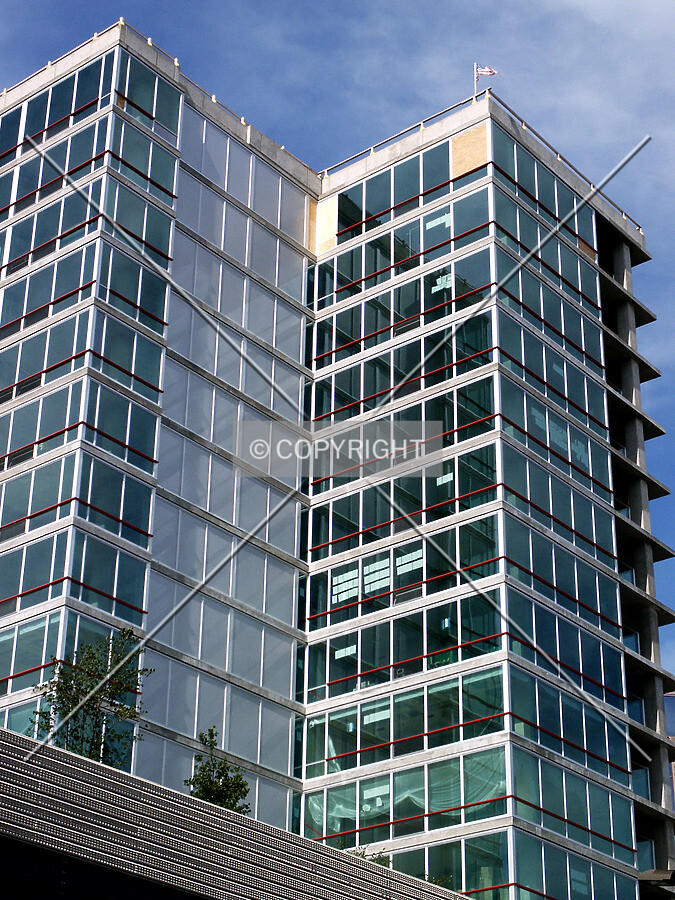Looking up the south side
