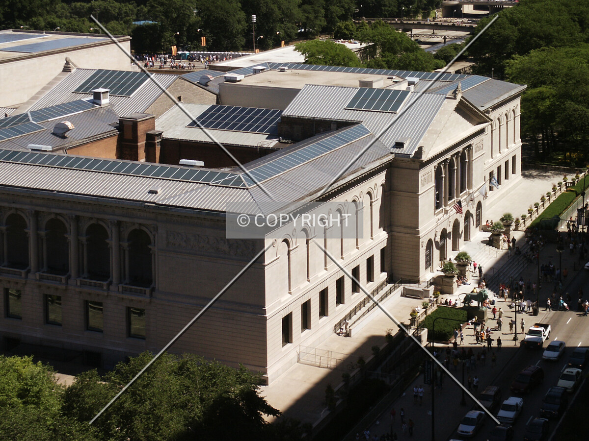 Looking southeast from the 12th floor terrace at the University Club