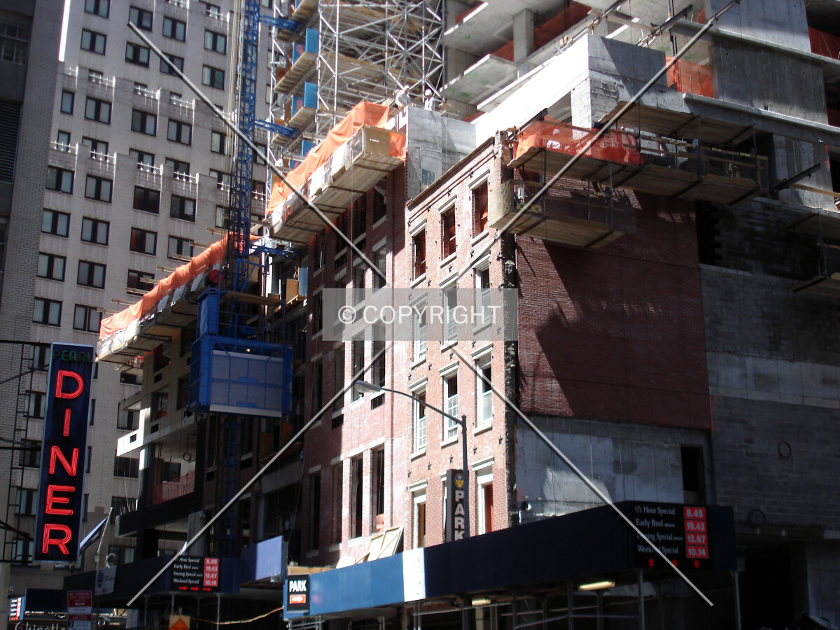 Lower section along Pearl Street