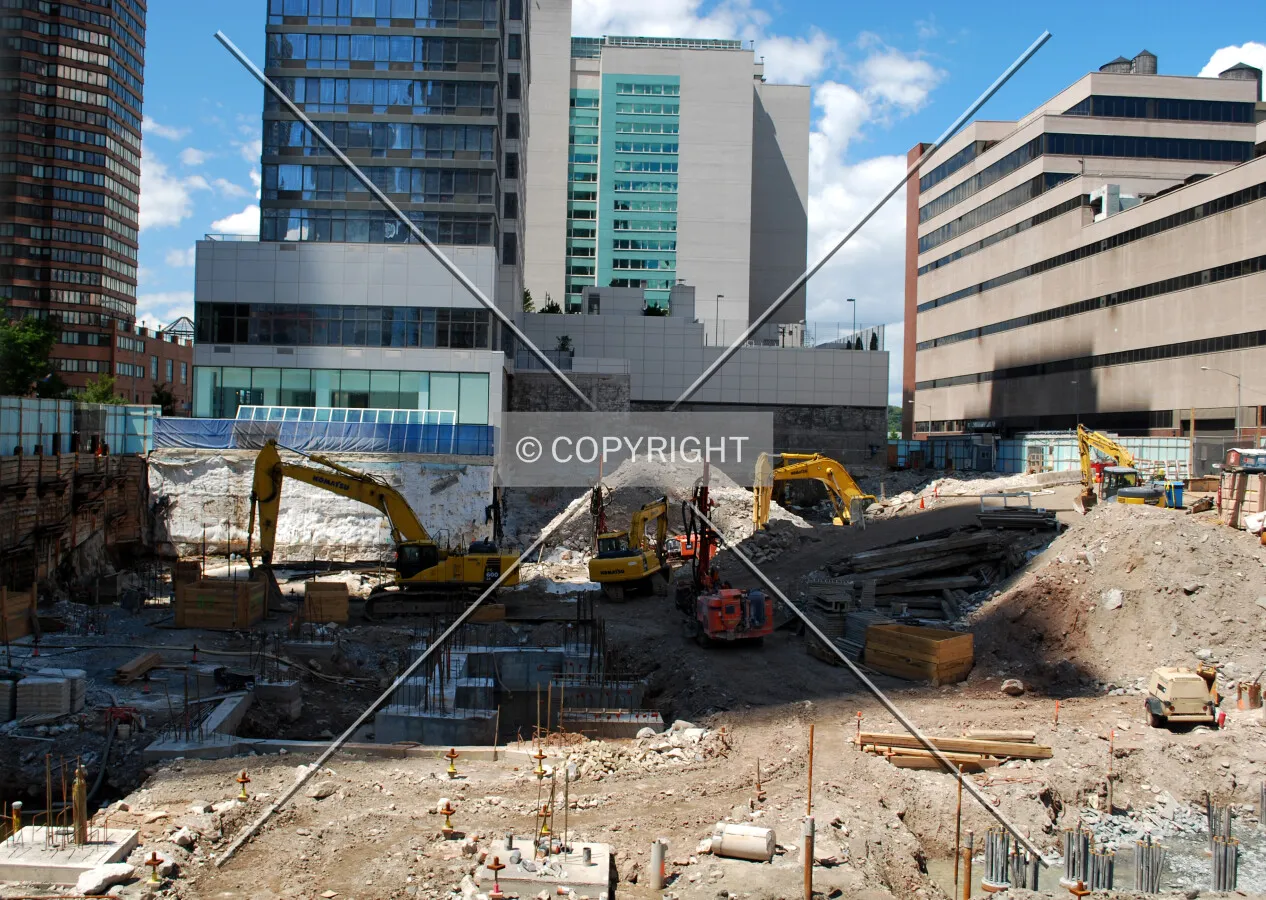 View of the site