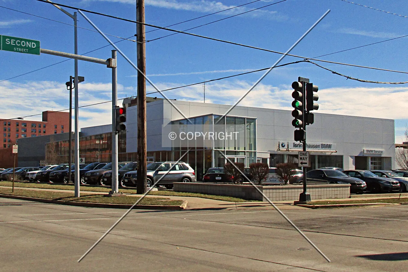 View from the southwest; February 19, 2016