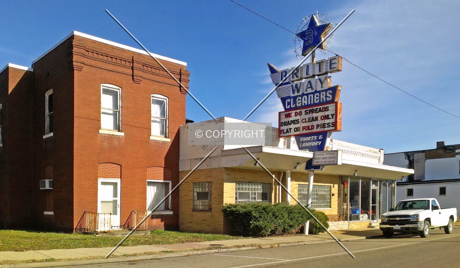 View from the southwest; January 9, 2013