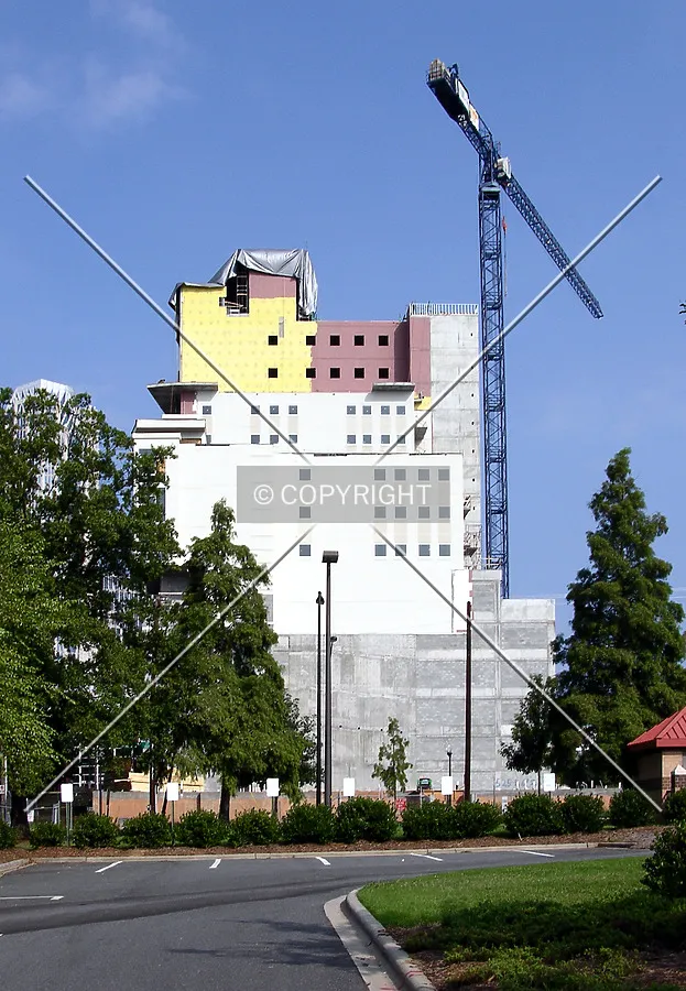 Looking west from off Davidson Street