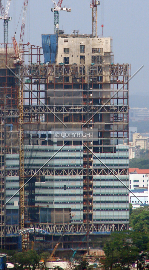 View from the east