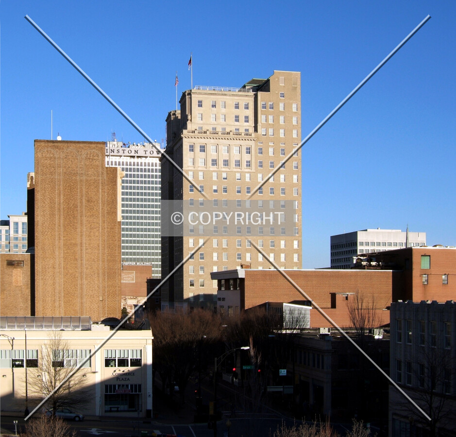 View from the west along 4th Street