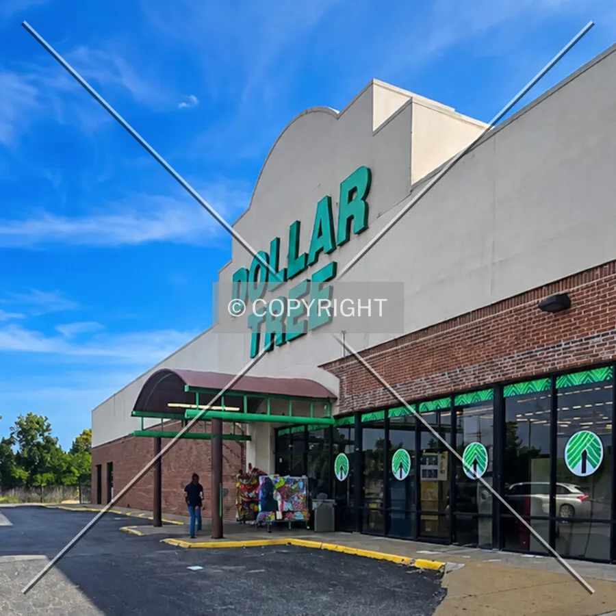 Dollar Tree from the northwest, Thursday, August 13, 2026