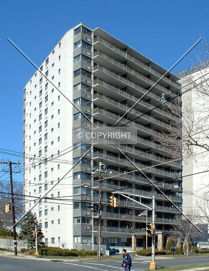View from the southeast across Prospect Avenue