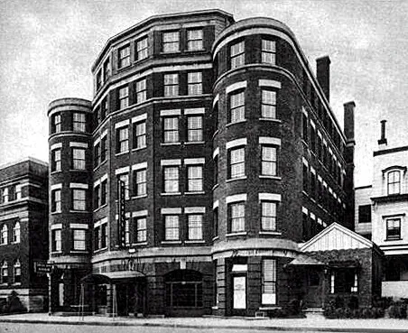Vintage view from the northeast