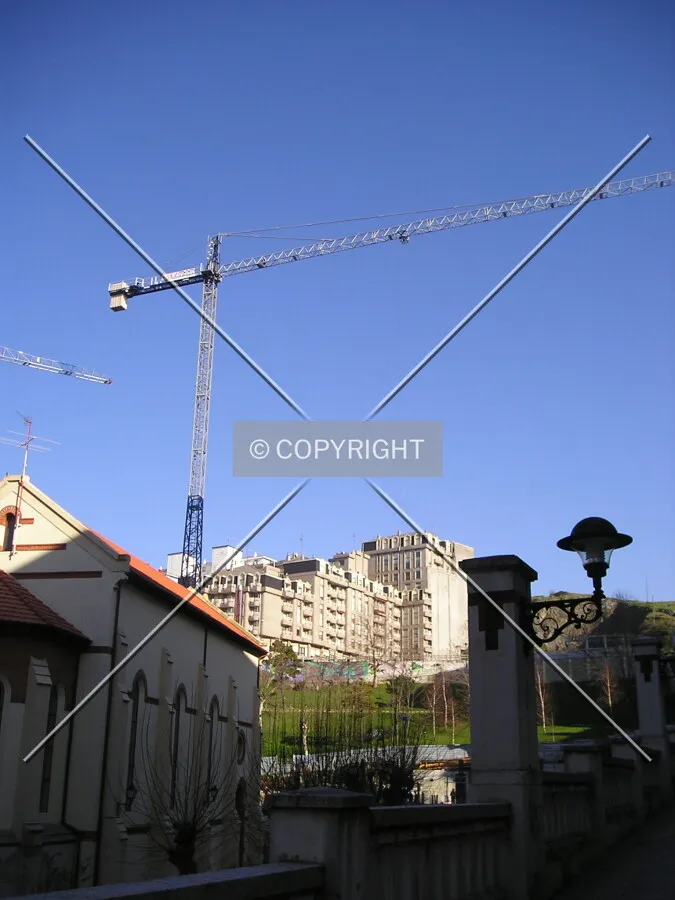 View of the crane