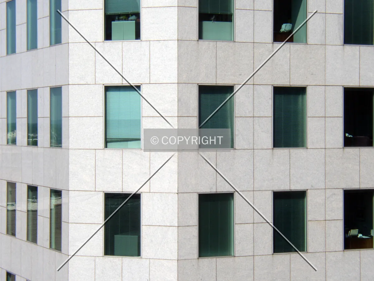 Detail of the facade on the southeast corner