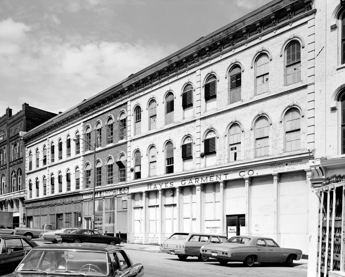 Vintage view from the southwest