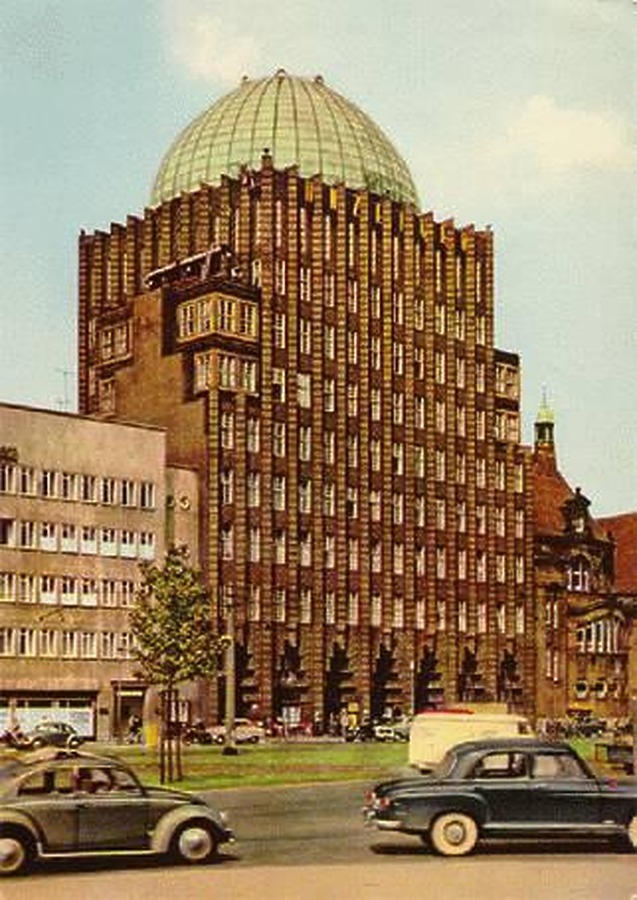 The building as seen in 1958