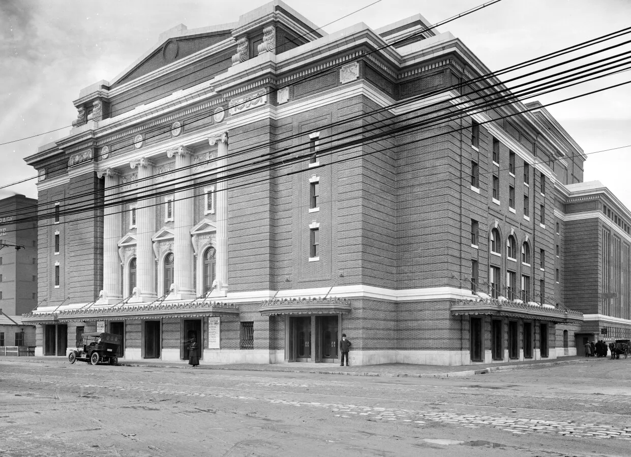 View from the southeast