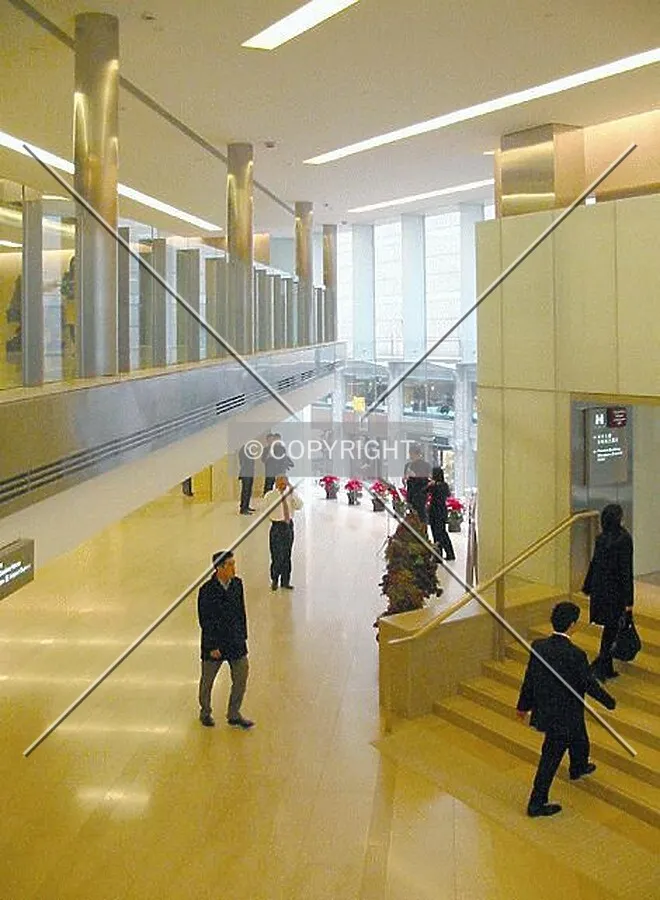 View of the newly refurbished interior