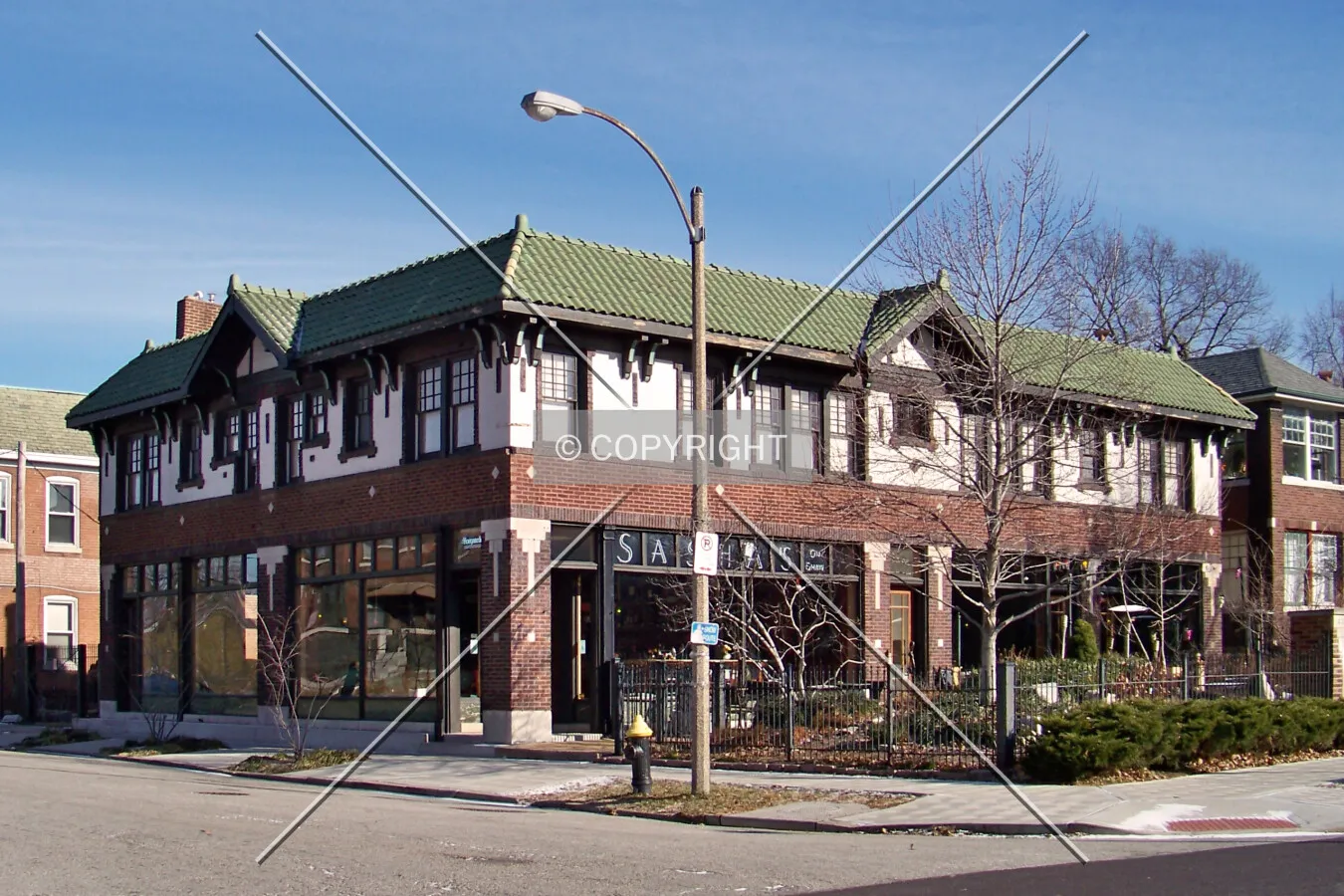 View from the southwest