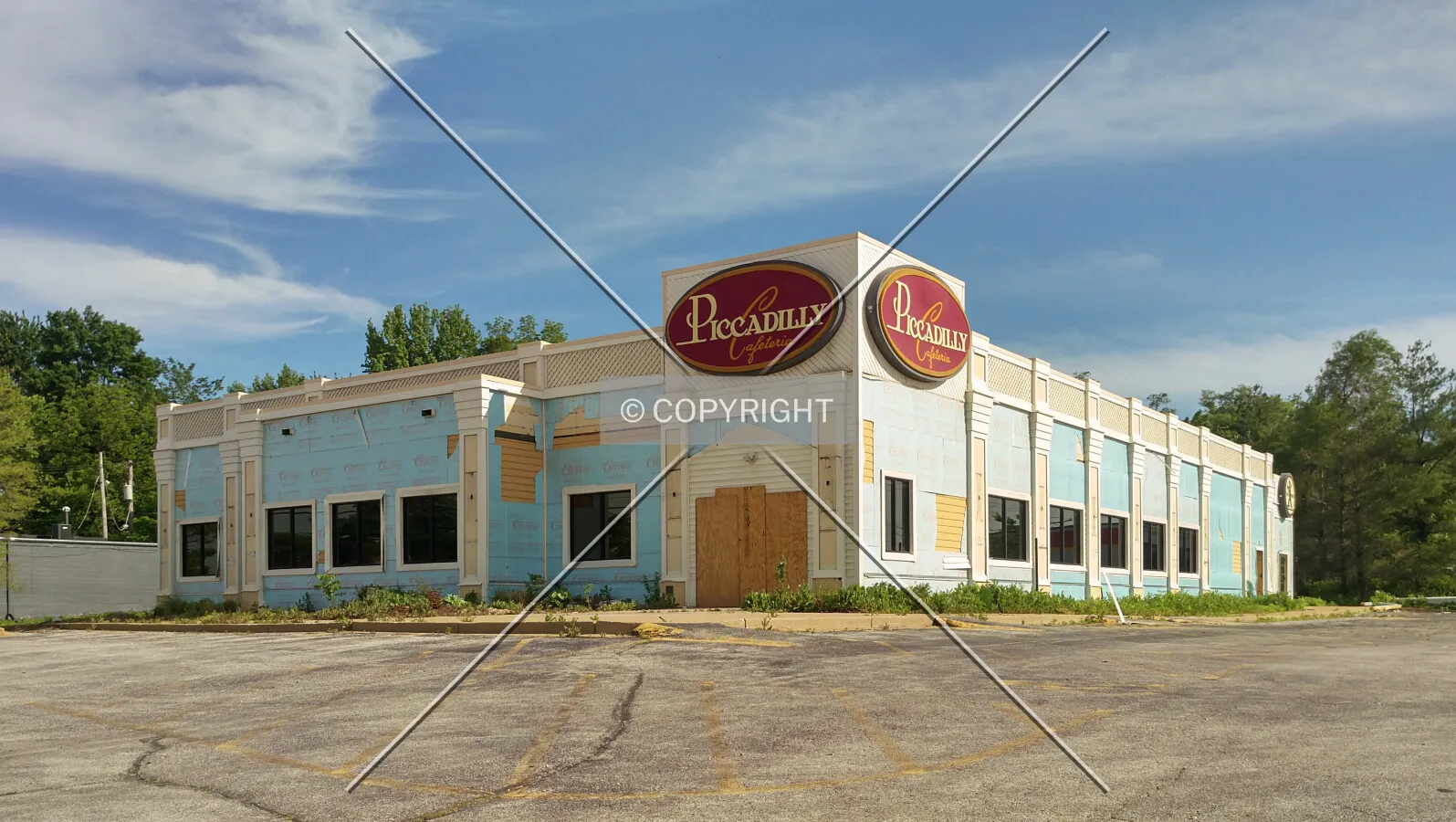 View from the northwest; May 13, 2015