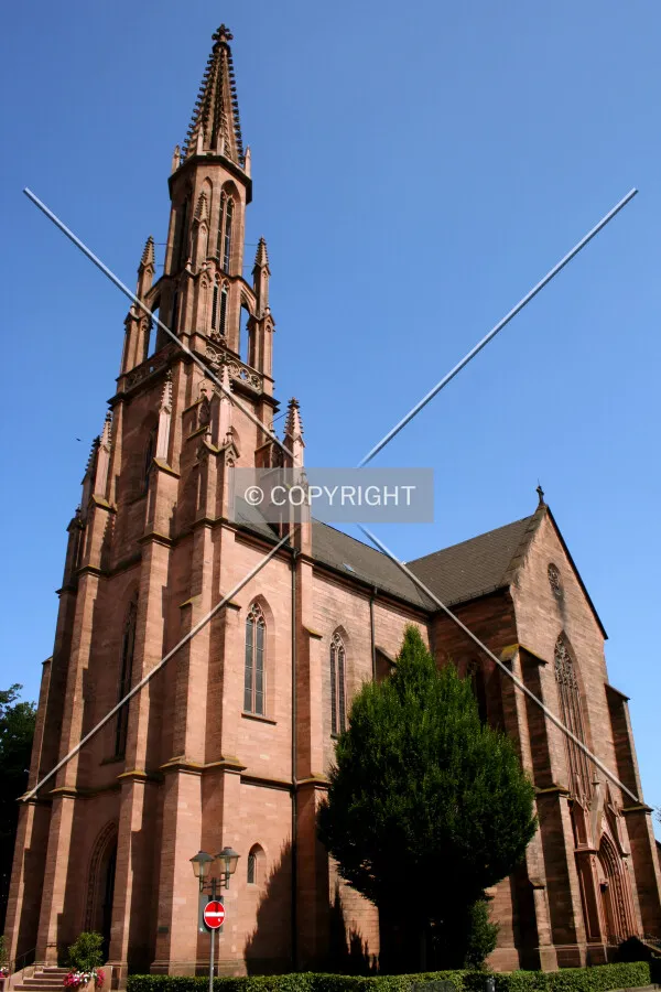 Looking up from the southeast