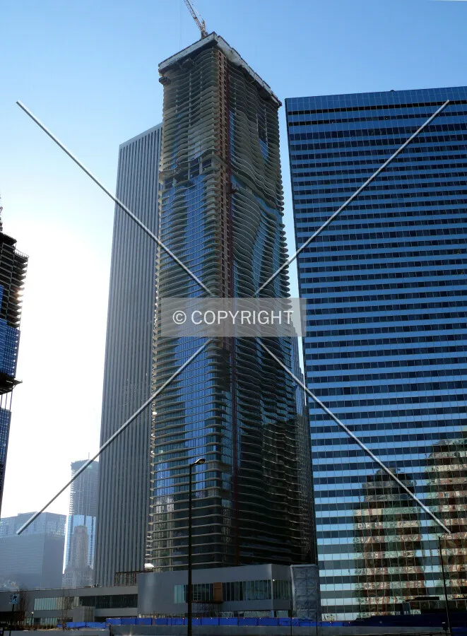 View to the southwest from Wacker Drive