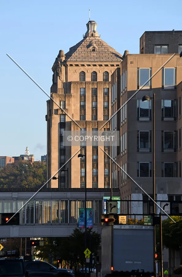 View from the southeast