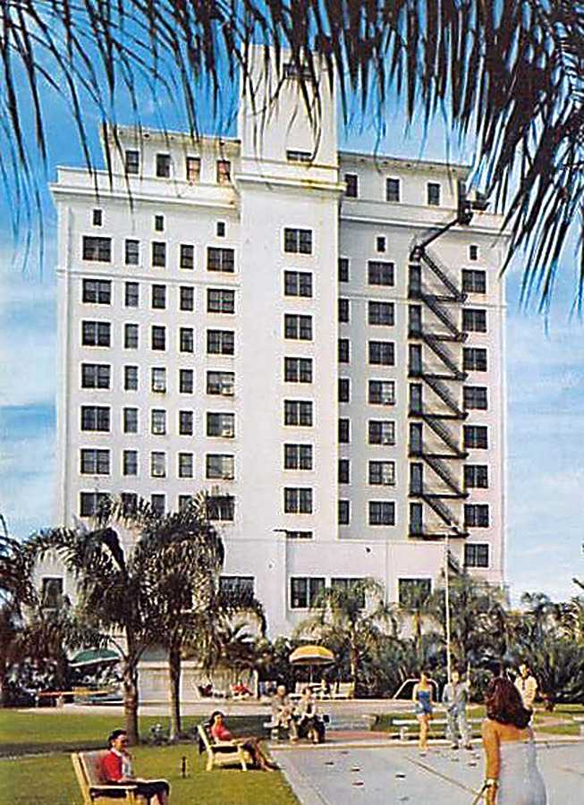 Vintage view from the east