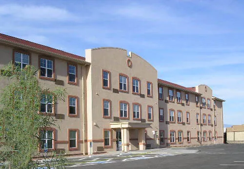 Full view from the west