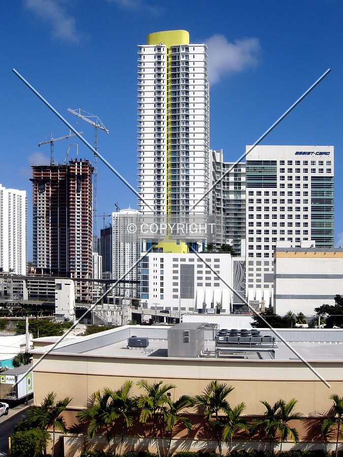 View to the east from Interstate 95